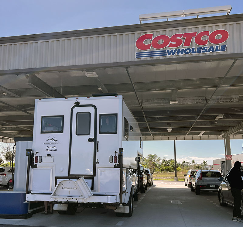 Costco Fuel Run