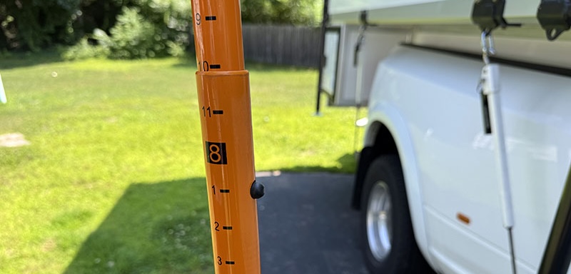 Knob In Orange Stick