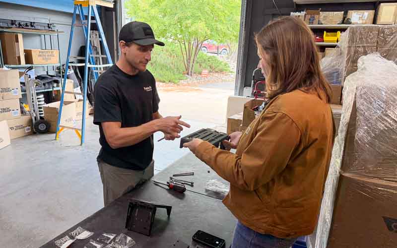 STAPLL Tech Cody Explaining The System To Sarah