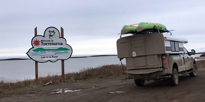 Alaskan Traveled To Tuktoyaktuk