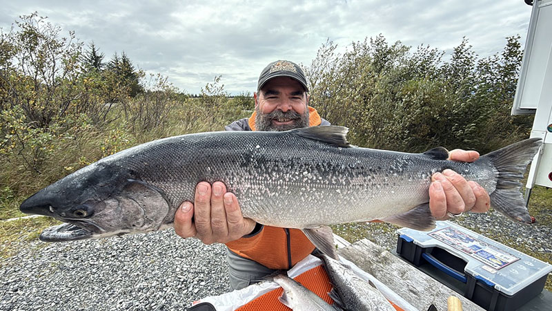 Gary Enjoying Cordova Alaska