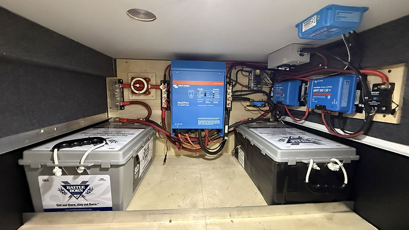 Lance 1172 Camper Upgrades Battle Born And Victron Power