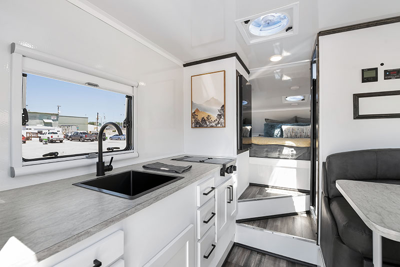 Rugged Mountain Granite 8 Kitchen Angled