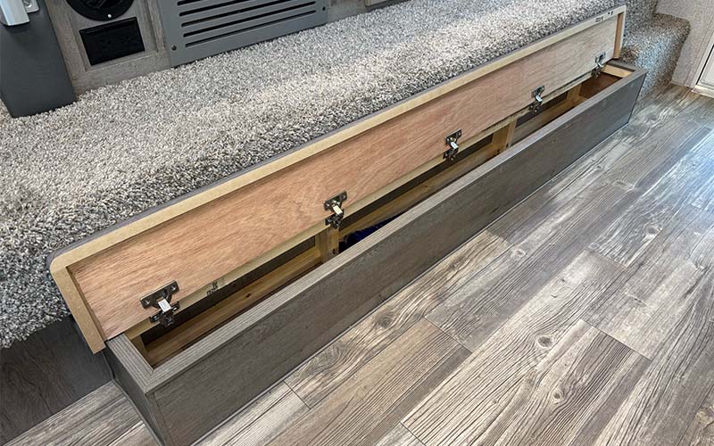 2027 Arctic Fox Step Storage