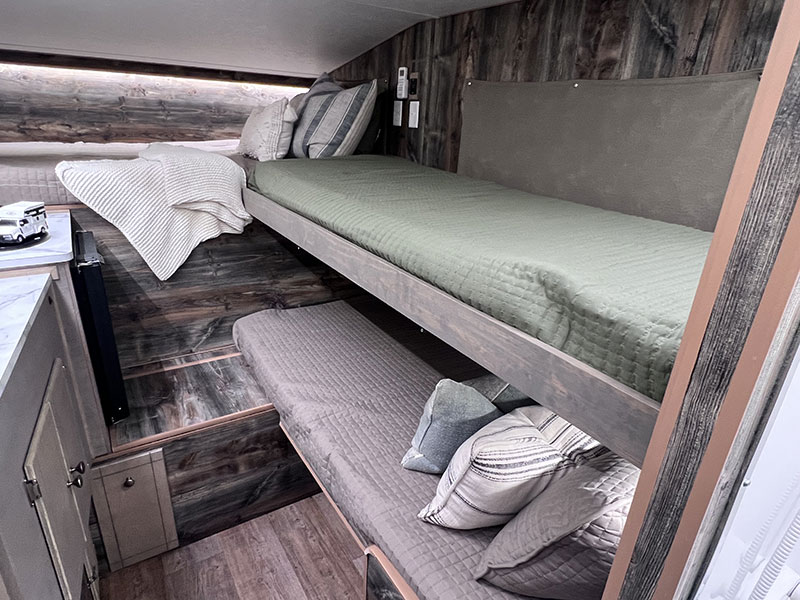 Capri Bunkhouse Both Bunks Made Up