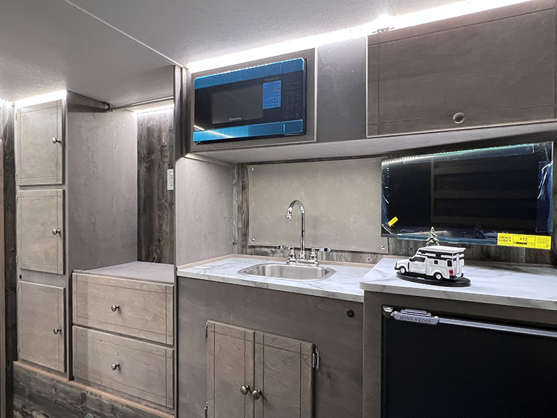Capri Bunkhouse Microwave And Television