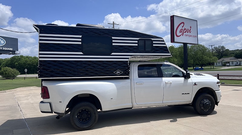 Capri Bunkhouse On White Ram Truck