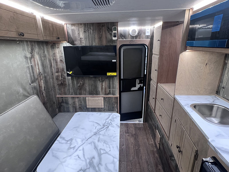 Capri Bunkhouse Weathered Cedar Interior