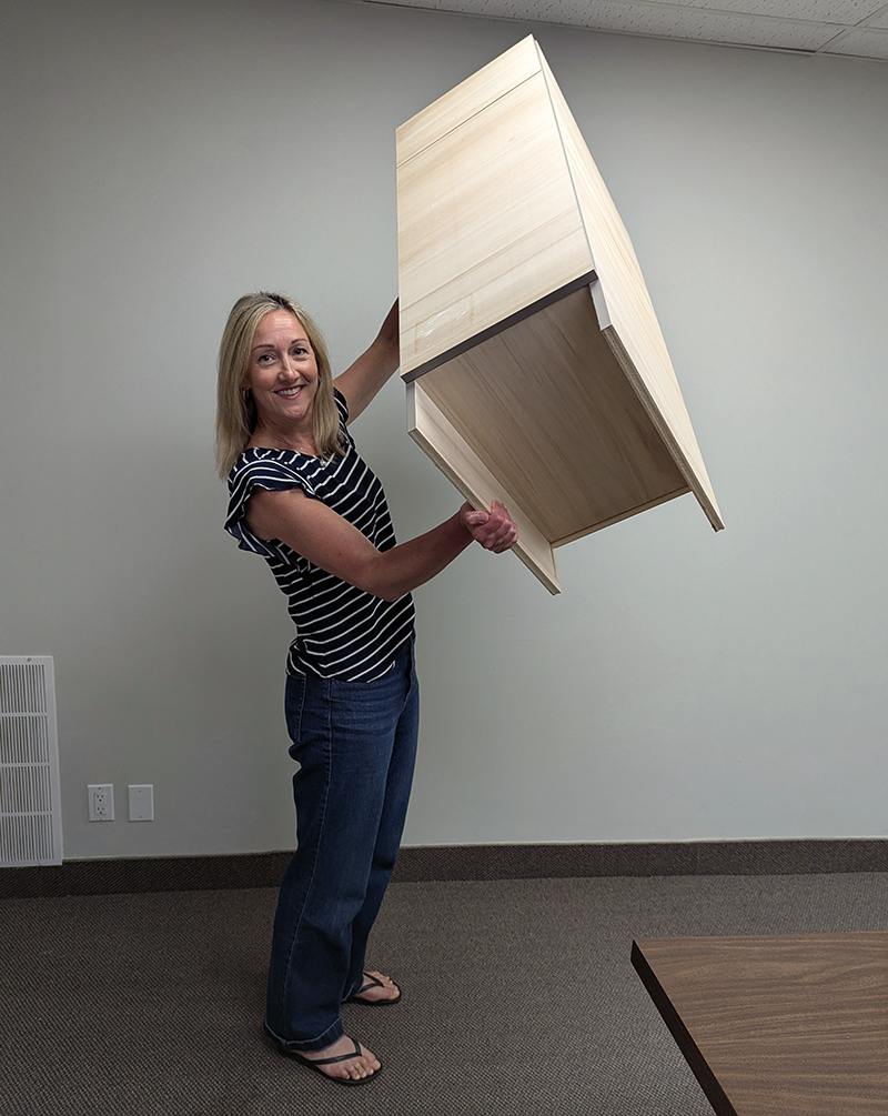 Heather with the Citation Explore Cabinetry
