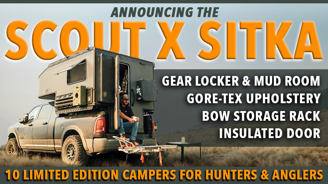 Announcing the Scout x SITKA Edition Camper