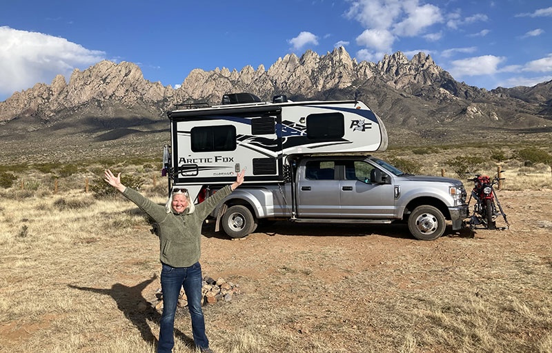 Jill In California With Arctic Fox Camper