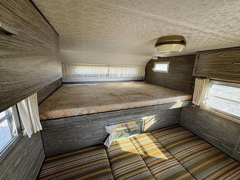 Mitchell In Time Camper Interior Cabover