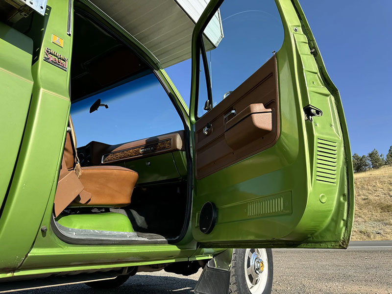 Mitchell In Time Truck Exterior Passenger Door Open