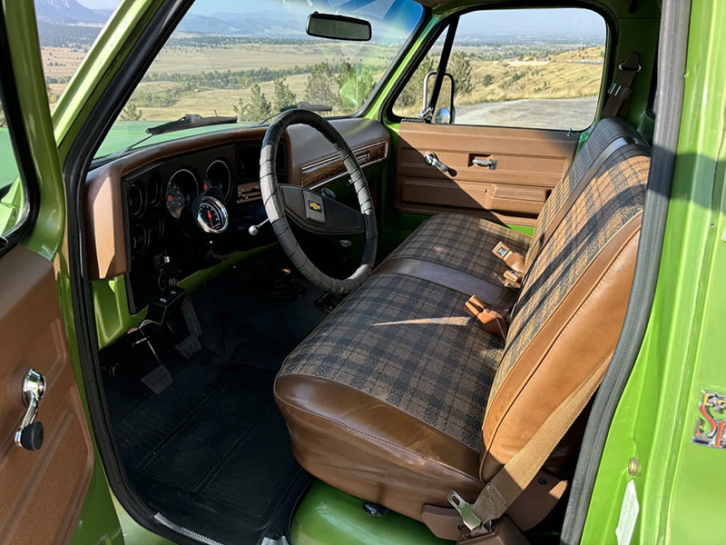 Mitchell In Time Truck Interior From Drivers Door Open