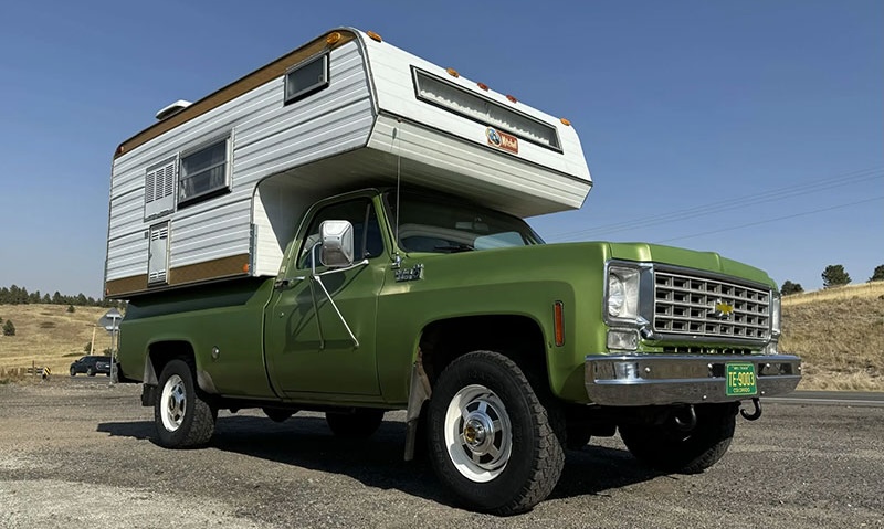 Mitchell Truck Camper In Time Decals
