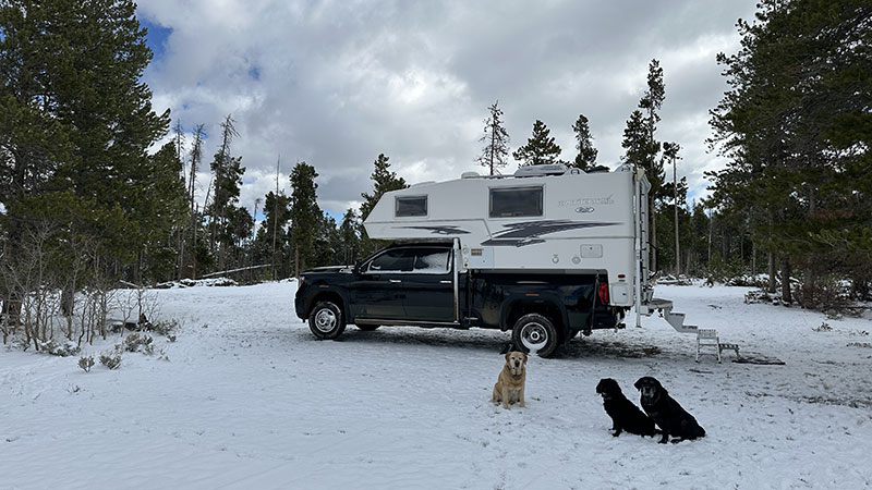 Winter Camping In Northern Colorado