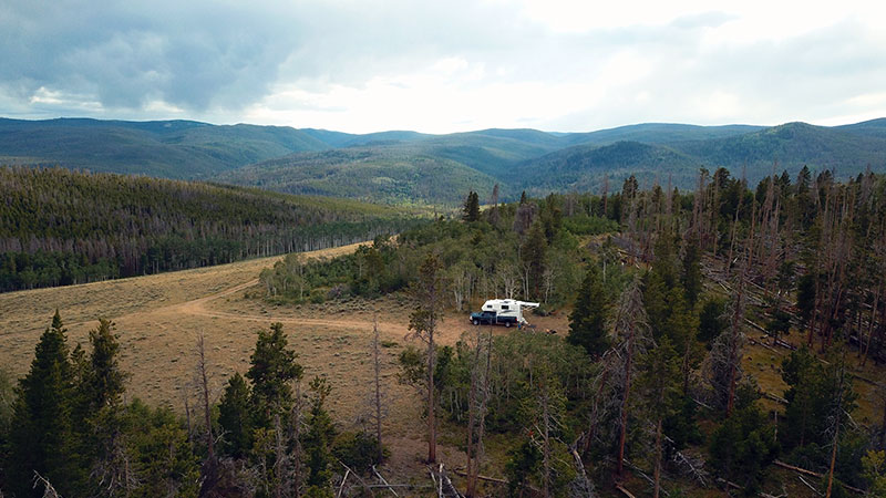 Perspective In Northern Colorado Camping