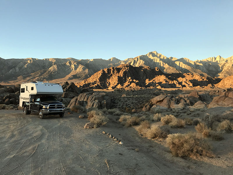 Alabama Hills Camper