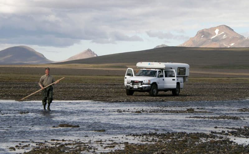 Hreppaleio Sand Pits Quick Sand Iceland