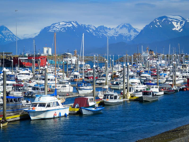 Homer harbor, Alaska