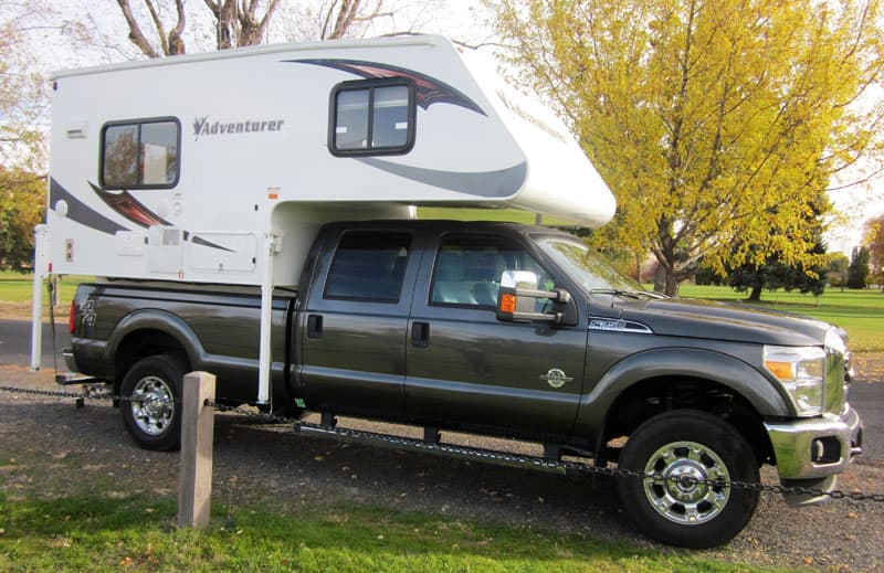 Adventurer 80S long or short bed camper