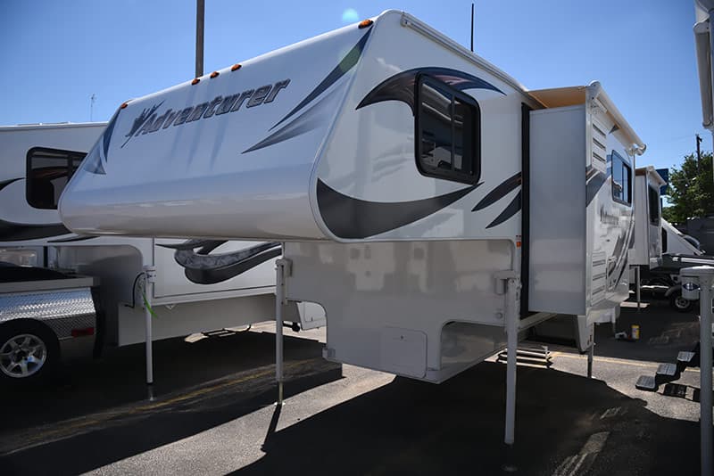 Adventurer 89RBS full wall slide out truck camper