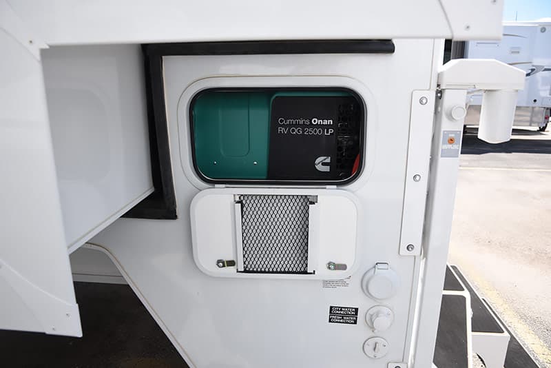 Adventurer 89RBS Generator Compartment