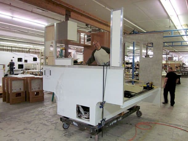 Adventurer 89RBS being manufactured