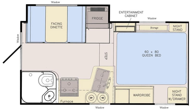 Adventurer 89RBS floor plan