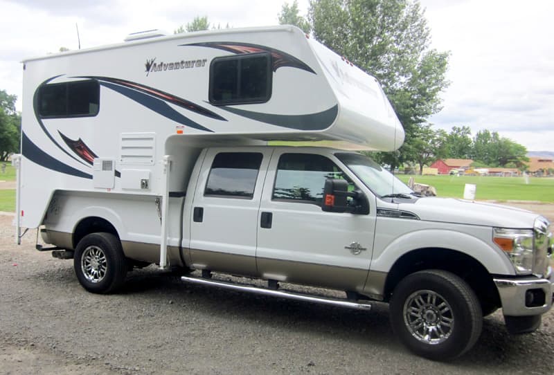 2017 Adventurer 86FB on Ford truck