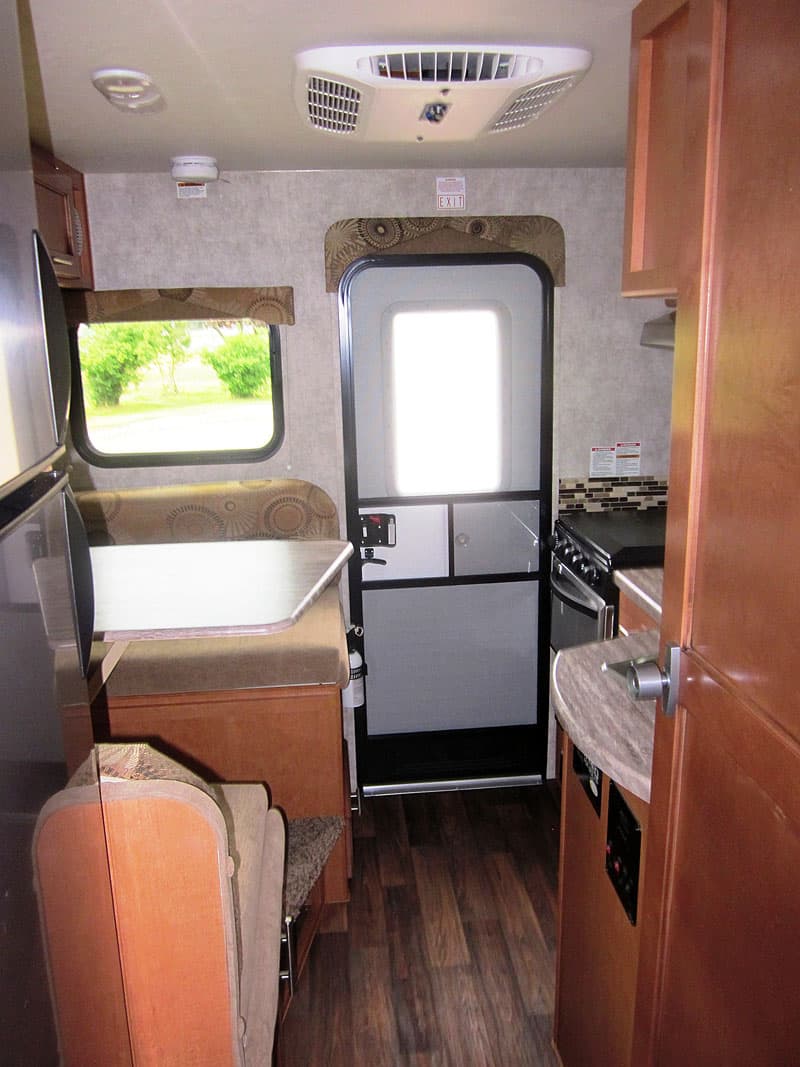 2017 Adventurer 86FB camper inside