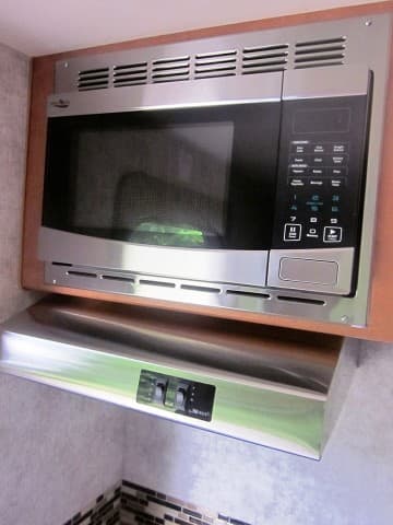 2017 Adventurer stainless microwave