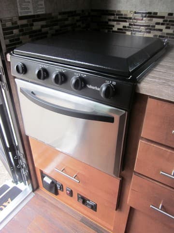 2017 Adventurer stainless oven and stove