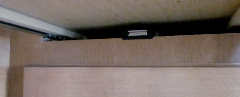 Adventurer drawer catch