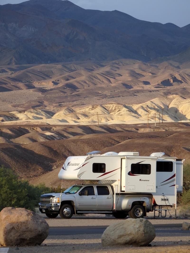 Death Valley National Park, Adventurer 116DS Camper