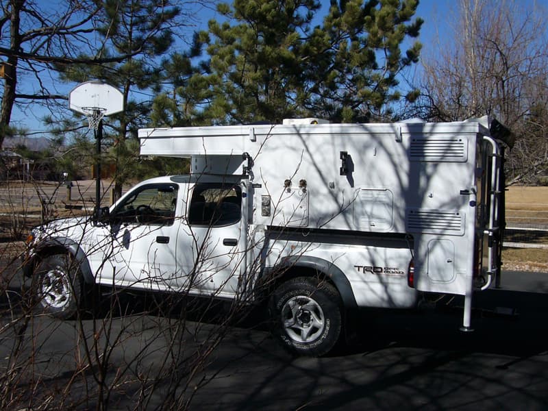 Air Dam Camper on truck