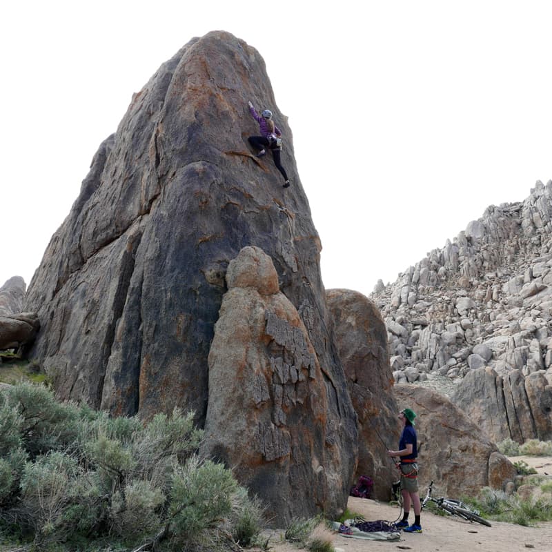 Alabama Hills, California rock climbing