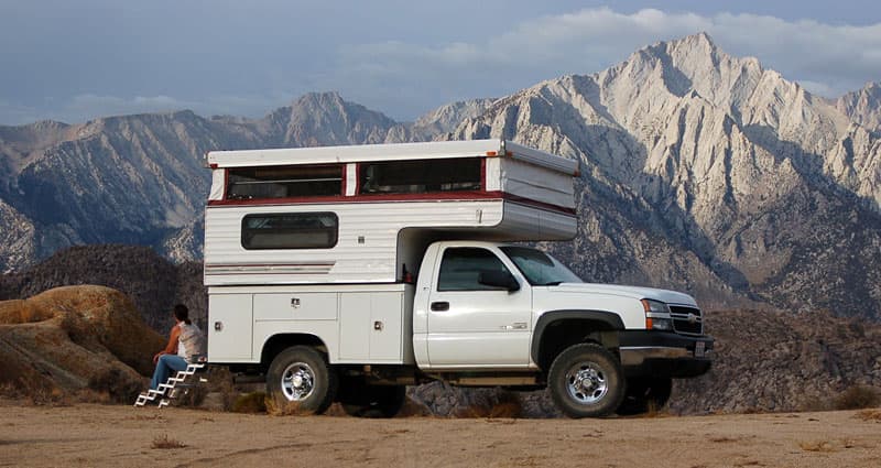 Alabama Hills Campsite Mountains