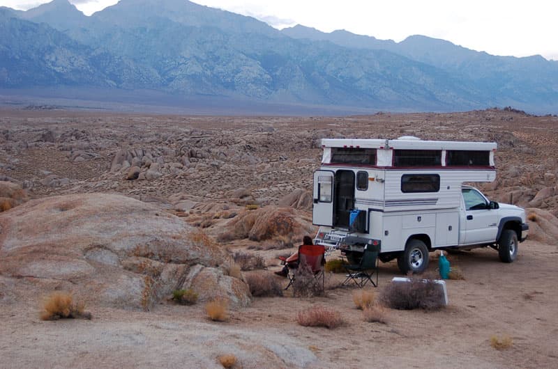 Alabama Hills Boondock Camping 