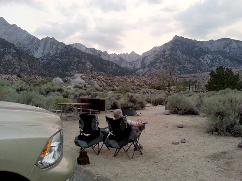 Dry Camping in Alabama Hills