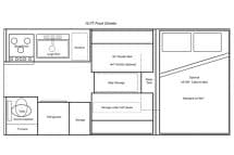 Alaskan Front Dinette floorplan