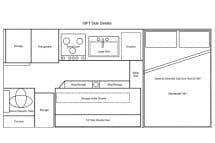 Alaskan 10-foot side dinette floor plan