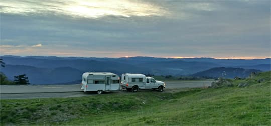 Alaskan-Restoration-camper-towing-trailer