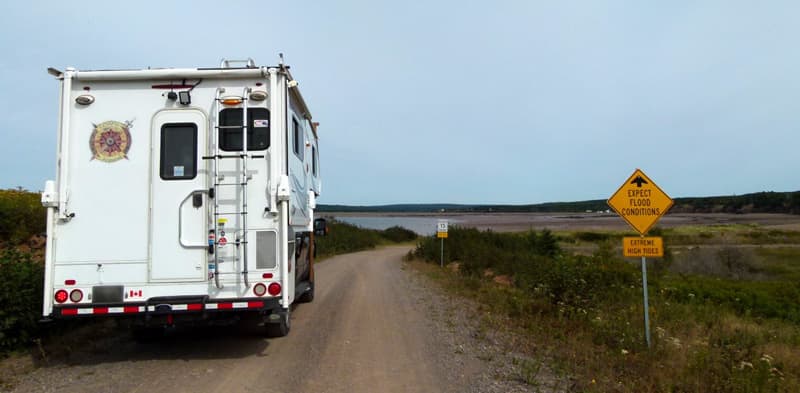 Alma, New Brunswick driving