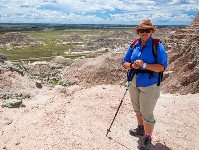 Along Medicine Root Trail Badlands