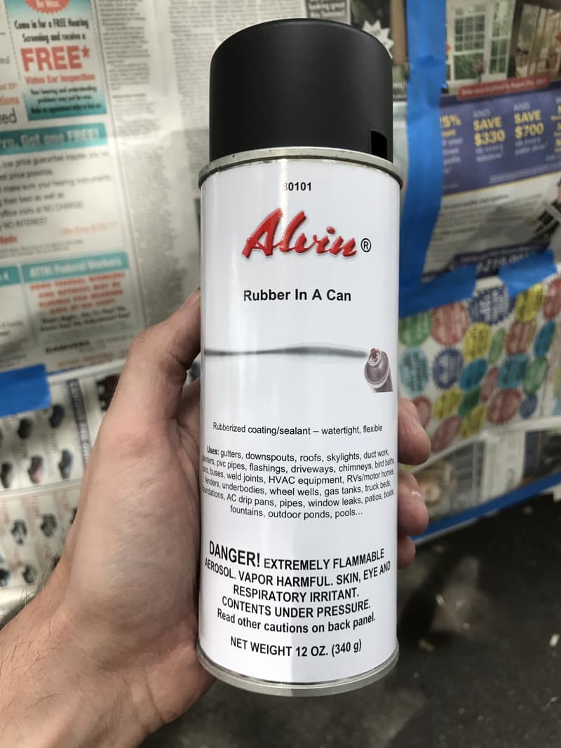 Alvin Rubber in a Can