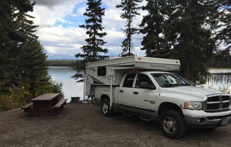 Amanita Lake Campground, McGregor, British Columbia