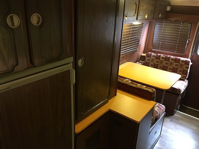 Interior of 1973 American Road Ford Camper