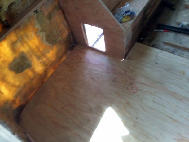 New rear floor going in.