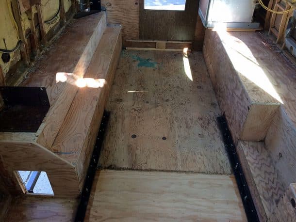 Left and right sides starting to go back together.